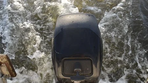 Outboard Stock Footage 130395225