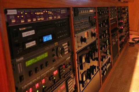Outboard Studio Gear 1 Stock-Fotos