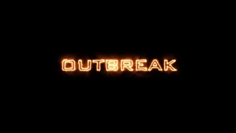 Outbreak burn Stock Footage 126203660