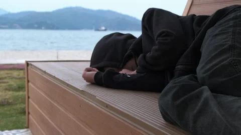 Outcast child. Stock Footage 231641304