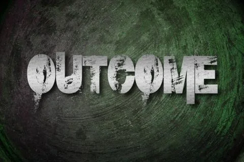 Outcome concept Stock Illustration