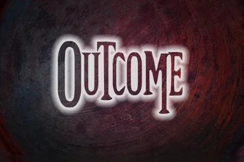 Outcome concept Stock Illustration