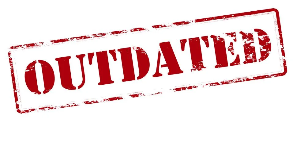 Outdated Stock Illustration