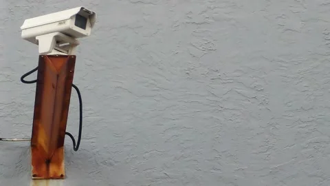 Outdated Security Camera Video #3 CCTV Stock Footage 155799415