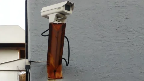 Outdated Security Camera Video #4 CCTV Stock Footage 155797416