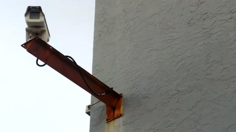 Outdated Security Camera Video #5 CCTV Stockbeeldmateriaal 155796398
