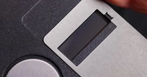 Outdated small floppy disks for storing digital information, flexible magnetic 스톡 동영상 314088855