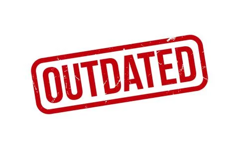 Outdated Stamp. Outdated Rubber grunge Stamp Seal Stock Illustration