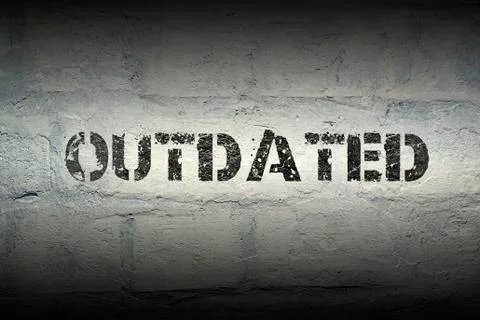 Outdated WORD GR Stock Illustration