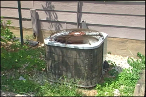 Outdoor AC Video stock 7811631