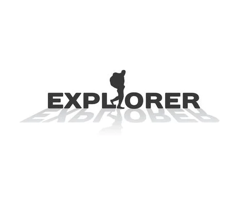 Outdoor activity logo Stock Illustration