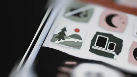 Outdoor activity tile highlights time beyond digital devices Stock Footage 346609431