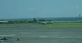 Outdoor airfield scenery domestic Airport Ngurah Rai in Bali - Indonesia 4k or 4k+ Resolution