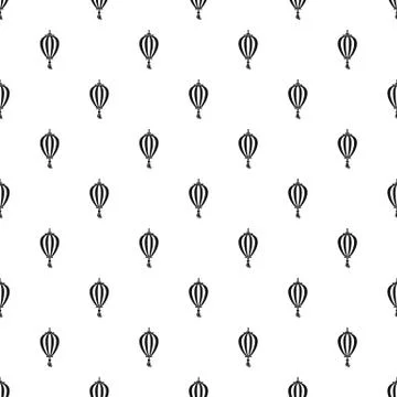Outdoor asian lantern pattern seamless Stock Illustration