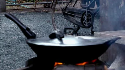 An outdoor barbecue Stock Footage 10578000