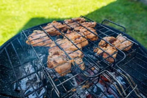 Outdoor BBQ Stock Photos