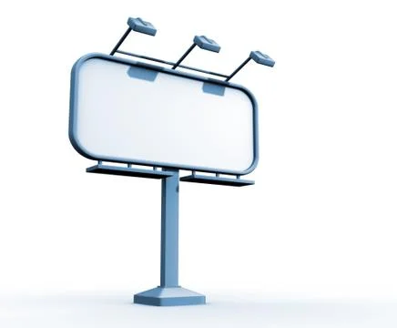 Outdoor billboard Stock Illustration