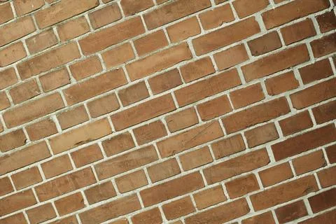 Outdoor, brick wall and pattern on surface of home, house or city building with Stock Photos