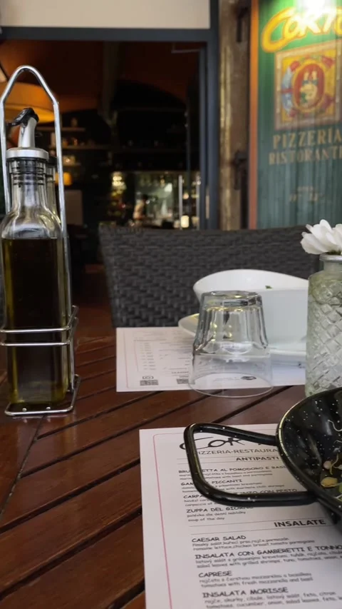 Outdoor cafe brunch table with fresh avocado toast mimosa and omelette morning Stock Footage 344585118