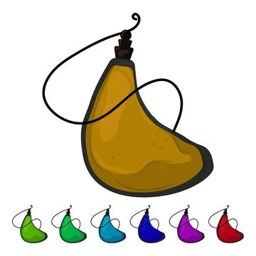 Outdoor camp cup cartoon vector graphic Stock Illustration