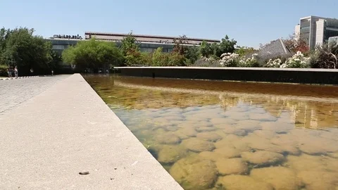 Outdoor campus Stock Footage 77048515