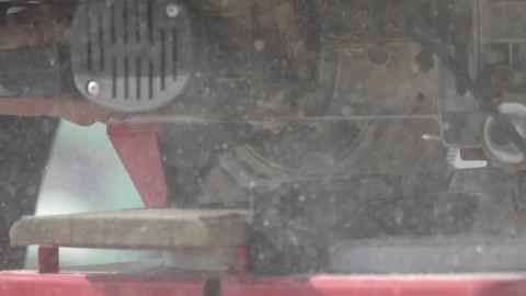 Outdoor Carpentry: Timber Tailoring with Table Saw Video stock 272462652