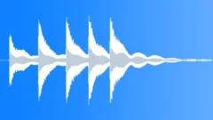 Outdoor Clock Striking 5Sound Effect