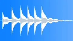 Outdoor Clock Striking 6 Sound Effect