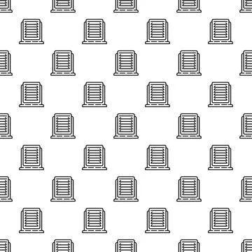 Outdoor electric heater pattern for warming spaces 스톡 일러스트