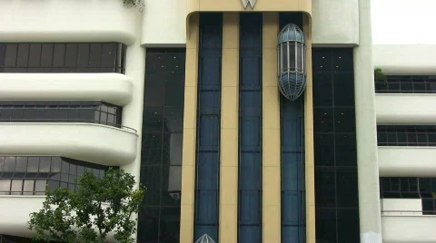 Outdoor Elevators 스톡 동영상 701426