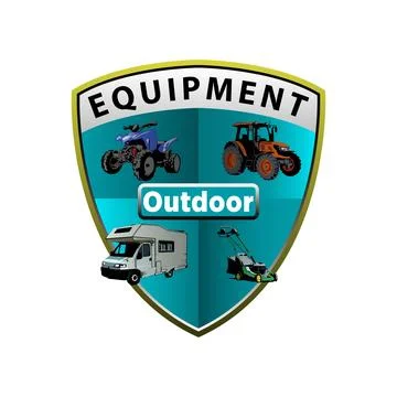 Outdoor Equipment Stock Illustration