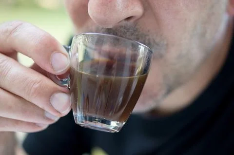 Outdoor espresso Stock Photos