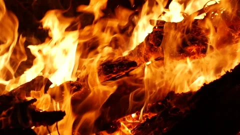 Outdoor Fire 14 動画素材 262008513