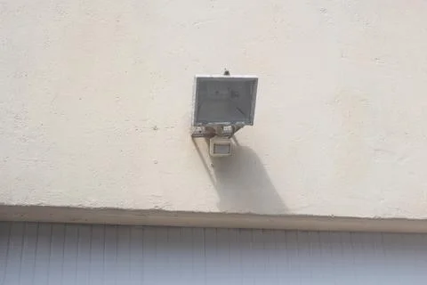 Outdoor floodlight Stock Photos