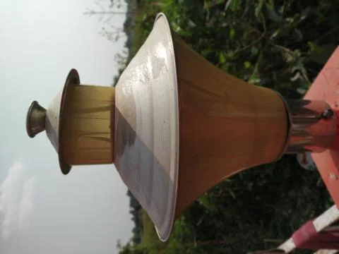 Outdoor Gate Light 库存照片