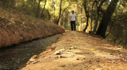 Outdoor Hiking 4 Stock Footage 625833