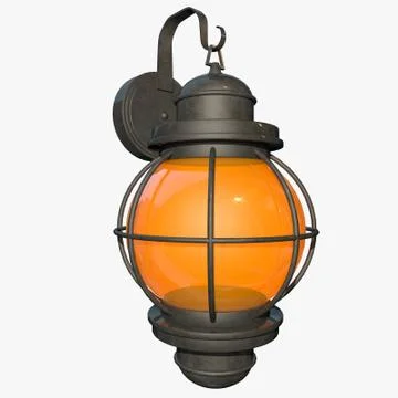 Outdoor lamp Stock Illustration