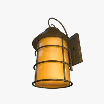 Outdoor lamp Stock Illustration