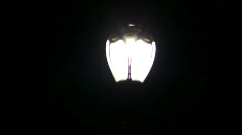 Outdoor Lamp light  Stock Footage 539878