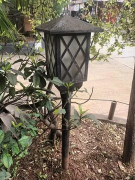 Outdoor Lamp Post Stock Photos