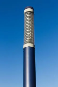 Outdoor lighting lamppost 스톡 사진