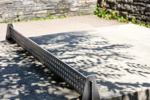 Outdoor ping pong table Stock Photos