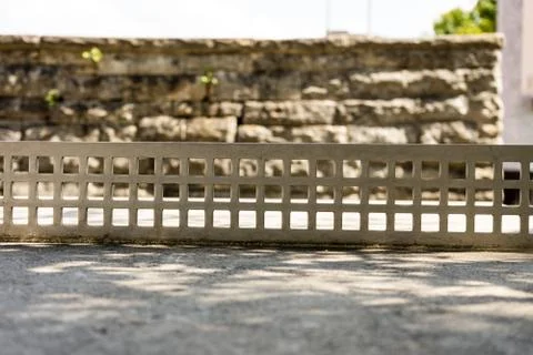Outdoor ping pong table Stock Photos