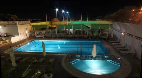 Outdoor pool Stock Photos