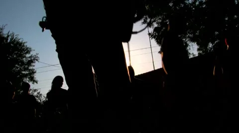 Outdoor Punk Show 스톡 동영상 7742264