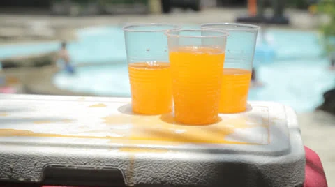 Outdoor Refreshment Video stock 22990738