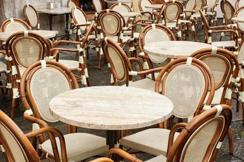 Outdoor restaurant Stock Photos