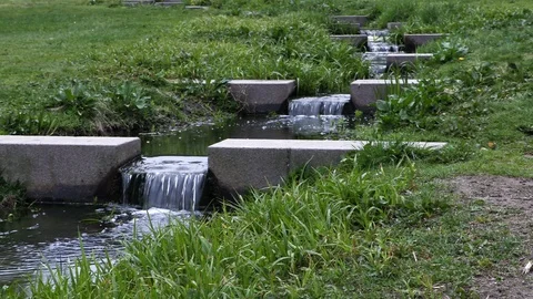Outdoor river feature Stock Footage 114810773