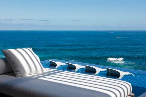 Outdoor sofa Foto stock