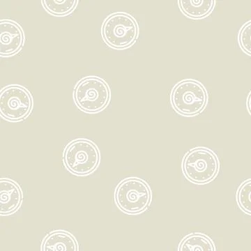 Outdoor spring thermometer line vector seamless pattern Stock Illustration